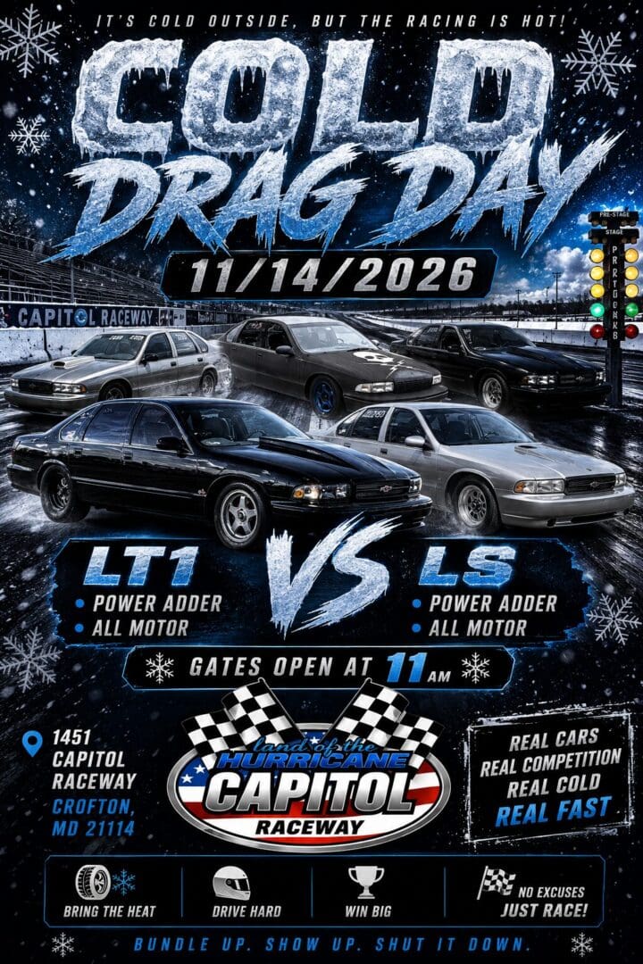 Cold Drag Day event poster 2026
